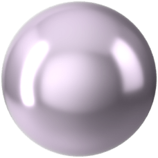 Crystal Round Pearl - CRYSTAL LAVENDER PEARL
