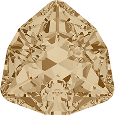 Trilliant Fancy Stone -  CRYSTAL GOLDEN SHADOW