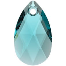Pear-shaped Pendan -  BLUE ZIRCON