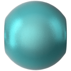 Crystal Round Pearl - CRYSTAL IRID DK TURQUOISE PR