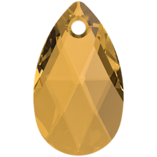 Pear-shaped Pendan - GOLDEN TOPAZ