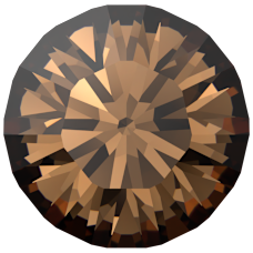 1028 - ReCreated Light Smoked Topaz