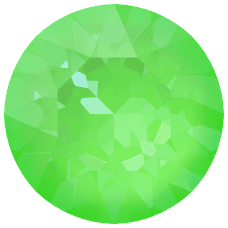 1088 - Crystal Electric Green Ignite