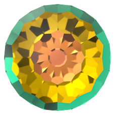 Swarovski Crystal Vitrail Medium Z  4869