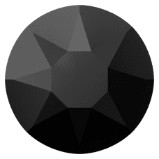 Swarovski 2078 - Jet Unfoiled HF