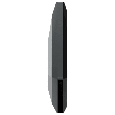 2771 - Jet Hematite Unfoiled