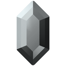 2776 - Jet Hematite Unfolied