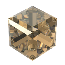 Swarovski Crystal Gold. Shadow CAL’VZ’ 4841