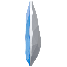 4327 - Crystal Electric Blue Ignite