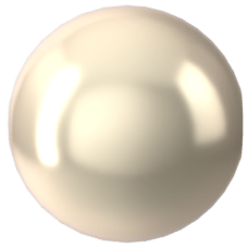 Swarovski  CRYSTAL CREAMROSE LT. PEARL 5818