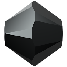 5328 - Jet Hematite 2x
