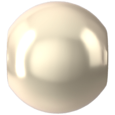 Swarovski  CRYSTAL CREAMROSE LT. PEARL 5810