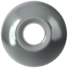 Swarovski  CRYSTAL DARK GREY PEARL 5810