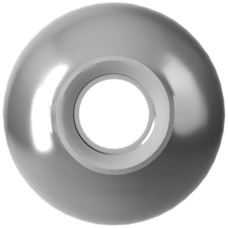 Swarovski  CRYSTAL GREY PEARL 5810