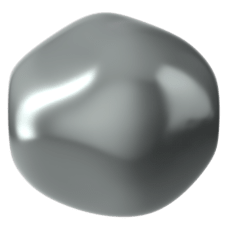 Crystalax 5841 - Crystal Dark Grey Pearl