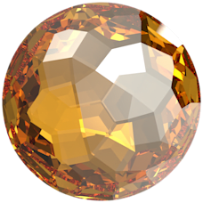 Fantasy Round Stone - CRYSTAL GOLDEN SHADOW