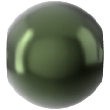 Swarovski  CRYSTAL DARK GREEN PEARL 5810
