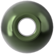 Swarovski  CRYSTAL DARK GREEN PEARL 5810