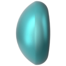 5817 - Crystal Iridescent Dark Turquoise Pearl