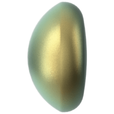 5817 - Crystal Iridescent Green Pearl