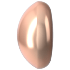 5817 - Crystal Rose Gold Pearl