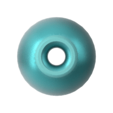 5824 - Crystal Iridescent Dark Turquoise Pearl