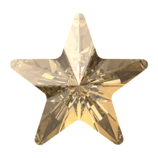 Swarovski  Crystal Golden Shadow F 4745