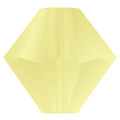 Preciosa Rondelle Beads - Acid Yellow Matte