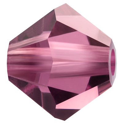 Preciosa Rondelle Beads - Amethyst