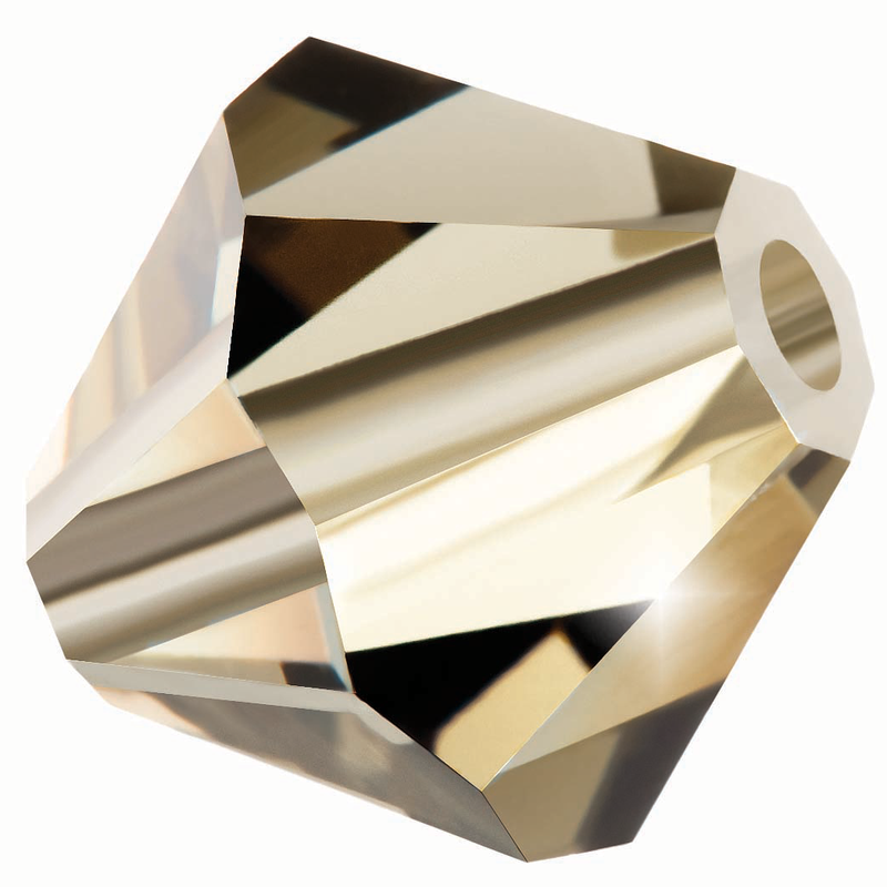 Preciosa Rondelle Beads - Black Diamond