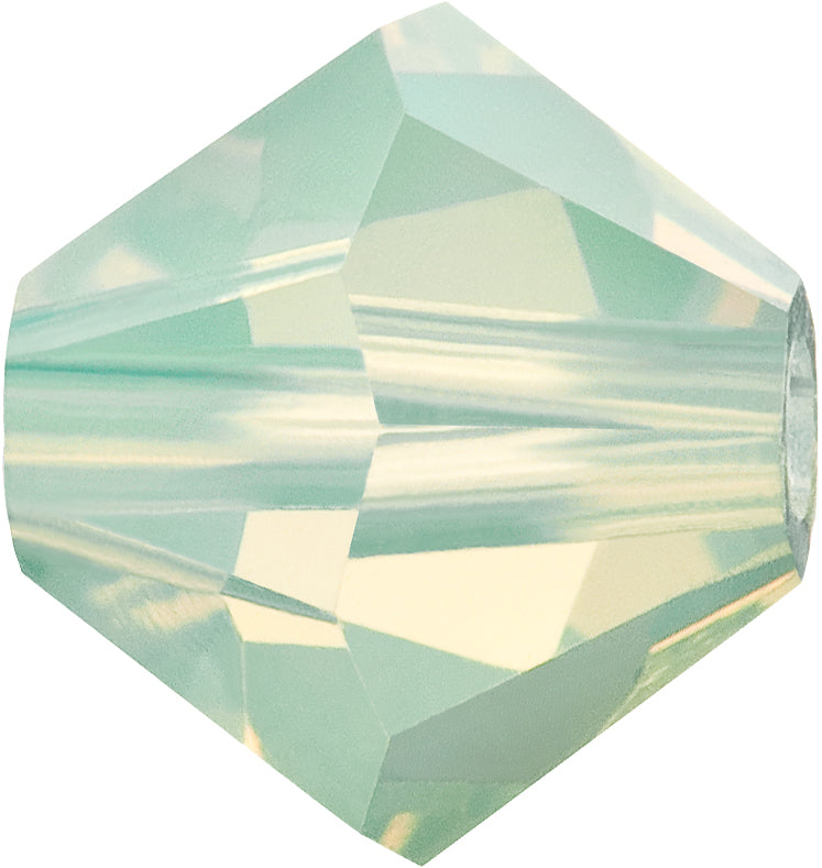 Preciosa Rondelle Beads - Chrysolite Opal