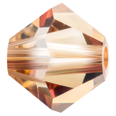 Preciosa Rondelle Beads - Crystal Celestian