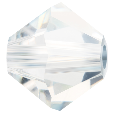 Preciosa Rondelle Beads - Crystal Lagoon