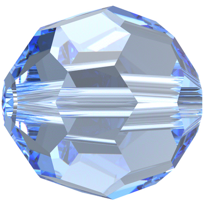 Preciosa Round Beads - Crystal Lagoon