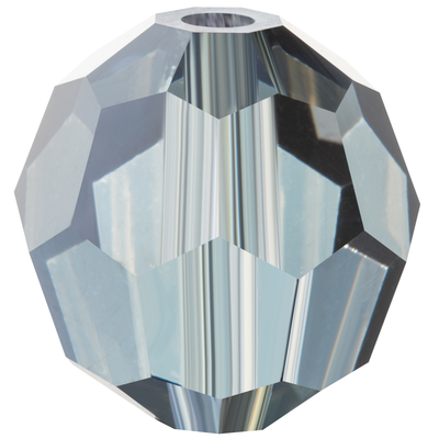 Preciosa Round Beads - Crystal Valentinite