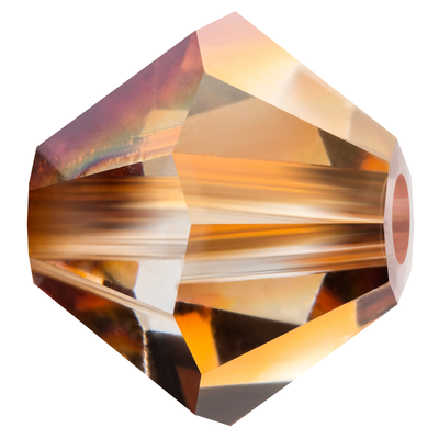 Preciosa Rondelle Beads - Crystal Venus