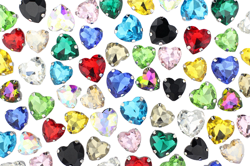 Mini Fancy Stone - Heart