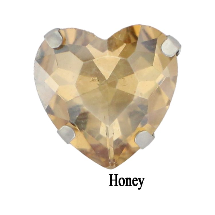 Mini Fancy Stone - Heart