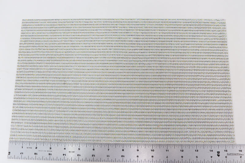 SS10 Crystal AB White Pearl Sheet