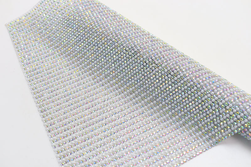 SS10 Crystal AB White Pearl Sheet