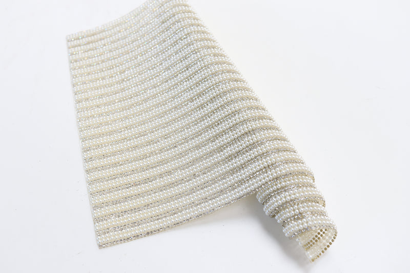 4mm White Pearl Crystal Sheet