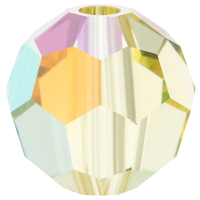 Preciosa Round Beads - Jonquil AB