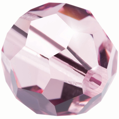 Preciosa Round Beads - Light Amethyst