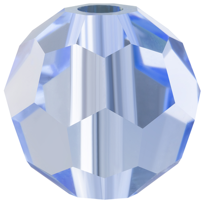 Preciosa Round Beads - Light Sapphire