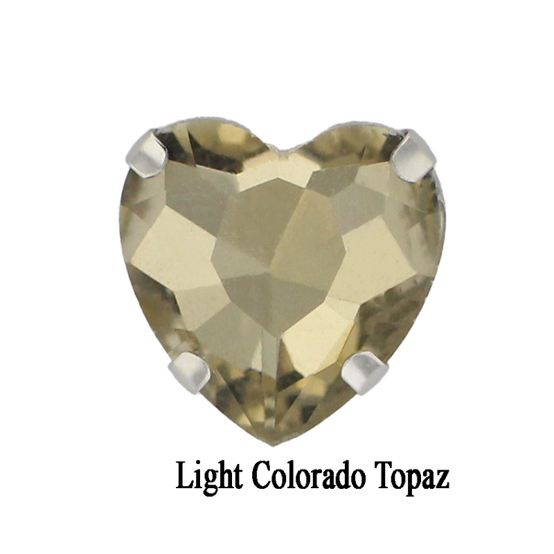 Mini Fancy Stone - Heart