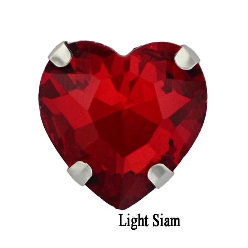 Mini Fancy Stone - Heart