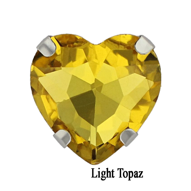 Mini Fancy Stone - Heart