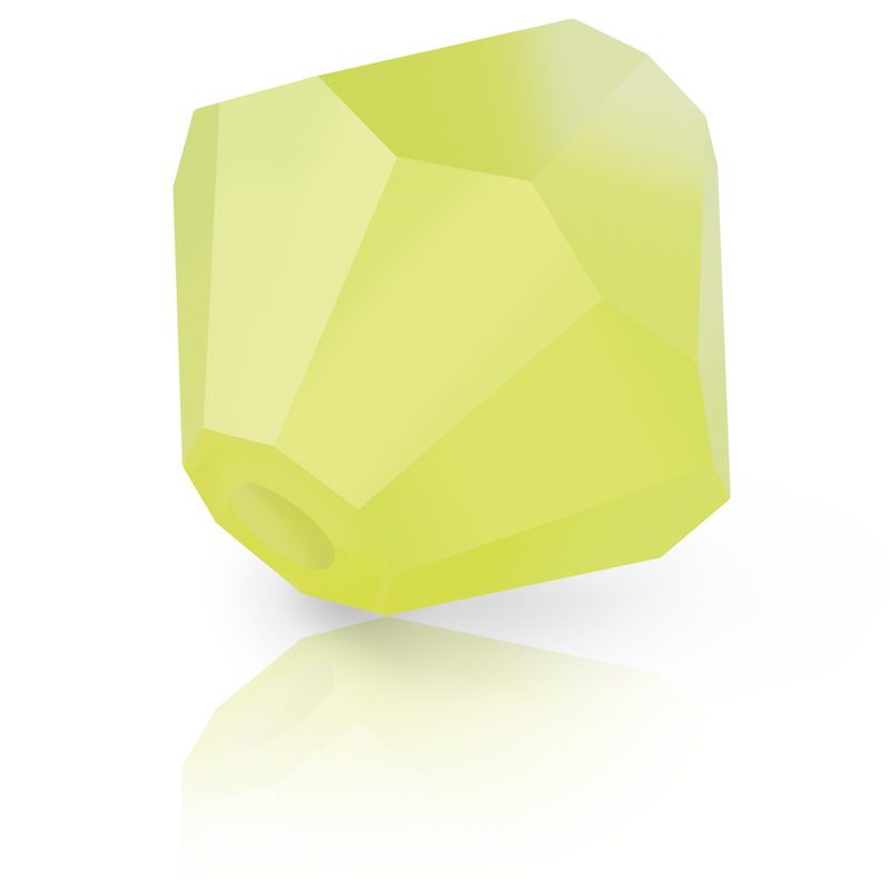 Preciosa Rondelle Beads - Limecicle Matte