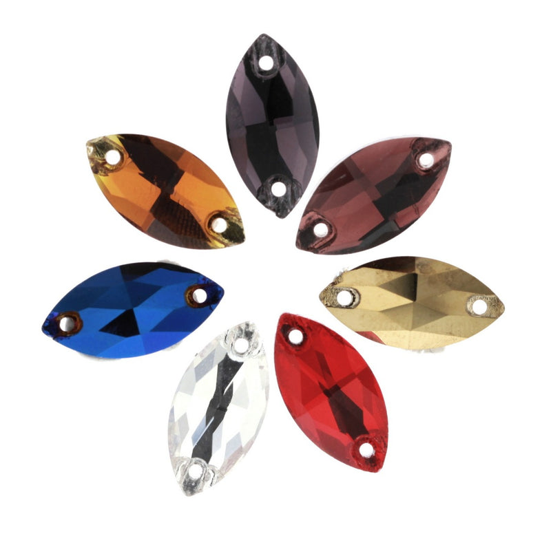 Sew Ons - Marquise Shape