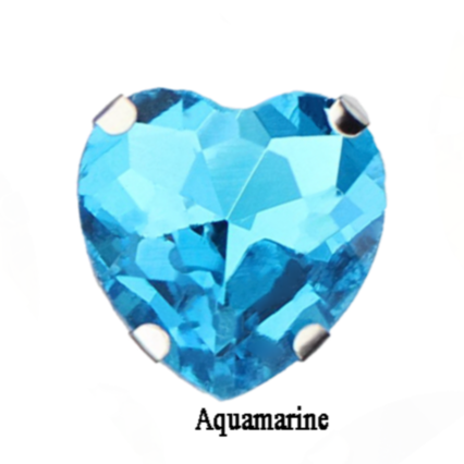 Mini Fancy Stone - Heart